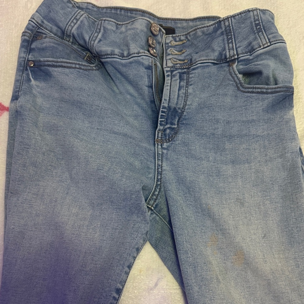 RACHEL Rachel Roy Light Blue Flare Jeans